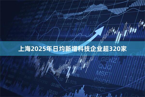 上海2025年日均新增科技企业超320家